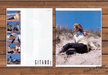 Gitano Beach Dunes Casual Denim Cool Photo Collage Print Ad 1986 1980s (2pgs)