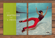 Gitano Live Outside the Lines Underwater Red Pants Print Ad 1997 1990s (2pgs)