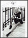 Giuseppe Zanotti Shoes 2000s Print Advertisement Ad 2013 Fishnet Legs Stoop Fetch the Paper!