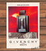 Givenchy Xeryus 1980s Print Advertisement 1987 Ad Promo (See Description)