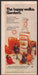 Gordon's Vodka 1970s Print Advertisement Ad 1973 Small People Tomatoes Fetch the Paper!