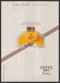 Gucci 1980s Print Advertisement 1985 No. 3 "The New Classic" (Not the product) Gucci