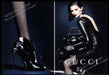 Gucci 2010s Print Advertisement (2 pages) 2013 Fishnet Leg Shoe Gucci