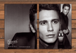 Gucci by Gucci Pour Homme James Franco Cologne Print Ad 2009 2000s (2pgs)