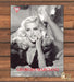 Guess 1990s Print Advertisement 1993 Anna Nicole Smith Finger Mouth Bed