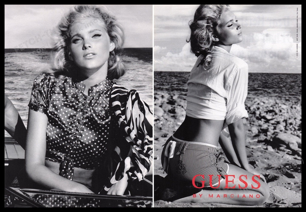 Guess 2000s Print Advertisement (2 pgs) 2007 Fetch the Paper!
