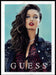 Guess 2010s Magazine Print Ad 2013 Sandrah Hellberg Mole Sexy Brunette Guess