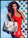 Guess 2010s Magazine Print Advertisement 2013 Handbag Legs Red Dress