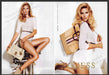 Guess 2010s Print Advertisement (2 page) 2011 Long Legs Handbags Guess