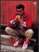 Guess Athletic 1990s Print Advertisement 1993 Male Student Squatting Down Fetch-the-Paper