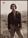Guess Cameron Alborzian Male Model 1980s Print Advertisement Ad 1988 Hay Field Fetch-the-Paper