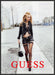 Guess Clothing Klara Wester 2000s Print Advertisement 2009 Street Walker Fetch-the-Paper