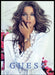 Guess Watch 2010s Magazine Print Ad 2013 Sexy Brunette Model Flowers