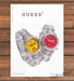 Guess Waterpro Yellow Red Chronograph Watches Pair Print Ad 1997 1990s