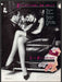 Hanes Silk Reflections Hosiery 1980s Print Advertisement Ad 1987 Legs Couch Hanes