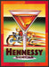 Hennessy 1990s Print Advertisement Ad 1998 Sidecar Motorcycle Racing Glass Hennessy