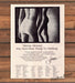 Henson Skimp Skamp Sheer Briefs Bare Back Silhouette Print Ad 1986 1980s