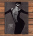 Herve Leger Paris Bandage Dress Black And White Print Ad 1997 1990s