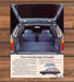 Honda Civic 4-Door Wagon Cargo Area Liftgate Even When Empty Print Ad 1983 1980s