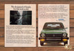 Honda We Designed for Real World Green Hatchback Print Ad 1978 1970s (2 Pages)