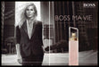 Hugo Boss 2010s Print Advertisement (2 pg) 2015 Gwyneth Paltrow (Not the product Hugo Boss