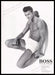 Hugo Boss Alex Lundqvist 1990s Print Advertisement Ad 1997 Sexy Male Underwear Fetch the Paper!