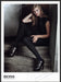 Hugo Boss Footwear 2000s Print Advertisement Ad 2009 Legs Black Tights Stairs Hugo Boss