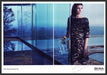 Hugo Boss Hilary Rhoda 2010s Print Ad (2 page) 2012 Fashion Glass Wall Fetch-the-Paper