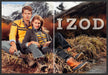 Izod 2010s Print Ad (2 pgs) 2010 Couple Sitting in the Mountains Izod