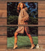 J. Mendel Legend Mink Fur Coat Legs Tall Boots Print Ad 1999 1990s (2pgs)