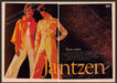 Jantzen Clothing 1970s Print Advertisement (2 page) 1976 Models Fetch-the-Paper