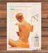 Jergens Ultra Healing Lotion Bare Back Water Pitcher Pour Print Ad 1998 1990s