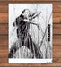 Jil Sander Woman In Tall Grass Black And White Print Ad 1997 1990s