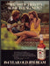 Jim Beam 1970s Print Advertisement 1979 Sitting Pool Golden Retriever Dog Fetch-the-Paper