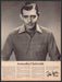 John Weitz Shirt Collection Clark Gable 1970s Print Advertisement Ad 1977 Fetch-the-Paper