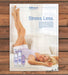 Johnson's Melt Away Stress Legs Up Wall Blonde Woman Couch Print Ad 2007 2000s