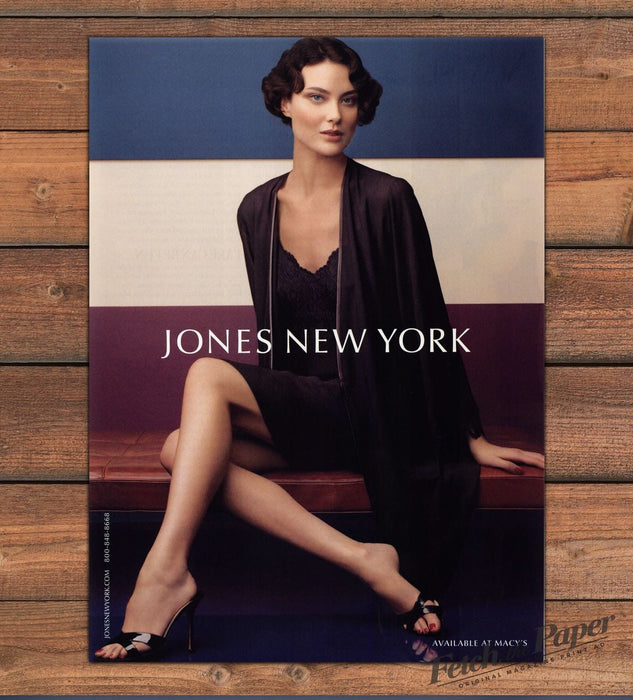 Jones New York Working Woman Elegant Legs Glamorous Chic Print Ad 2008 2000s