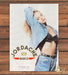 Jordache 101 Basics Denim Jacket Black Lace Bra Macy's Print Ad 1991 1990s