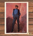 Jordache Look Denim Vest Canyon Rocks Print Ad 1983 1980s
