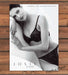 Josie by Natori Woman in Black Lace Bra and Panties Print Ad 1997 1990s