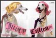 Juicy Couture 2000s Print Advertisement (2 page) 2007 Greyhound Dogs Fetch-the-Paper