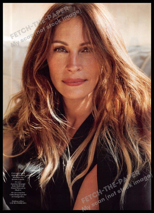 Julia Roberts 2010s Magazine photo 2013 Face Summer Sun Actress
