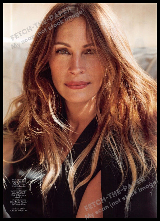 Julia Roberts 2010s Magazine photo 2013 Face Summer Sun Actress