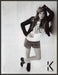 Karl Lagerfeld Clothing 2000s Print Advertisement Ad 2009 Teen Fetch-the-Paper