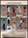 Keds Shoes 1980s Print Advertisement 1981 "One shoe for all the looks" Keds