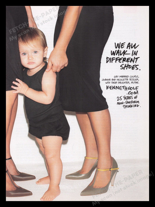 Kenneth Cole Shoes 2000s Print Advertisement Ad 2008 Legs All Walks of Life