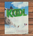 Kool Cigarettes Giant Green Letters Skiers Snowboarder Print Ad 1996 1990s