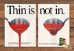 Kraft Parmesan Thin is Not In Spaghetti Sauce Print Ad 1988 1980s (2pgs)