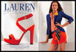 Lauren Ralph Lauren Footwear 2010s Magazine Print Ad 2013 Spring Fashion Show