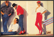 Lee Sleeks 1980s Magazine Print Ad (2 pages) 1985 Models Sun Wall Lee Sleeks